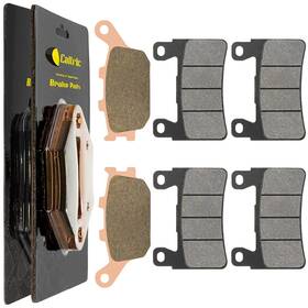 Mp147aa2012 Caltric Front And Rear Brake Pads For Honda Cbr600f4 Cbr600f4i Super Sport 600 1999-06