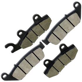 Mp151aa2033 Caltric Front And Rear Brake Pads For Triumph Scrambler / Efi 2007-19