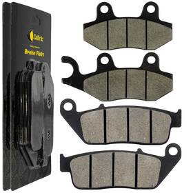 Mp151aa2035 Caltric Front And Rear Brake Pads For Triumph America / Lt 2003-2016