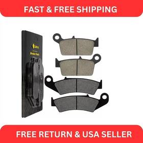 Mp152aa2007 Caltric Front And Rear Brake Pads For Kawasaki Kx125 Kx250 1997-2002