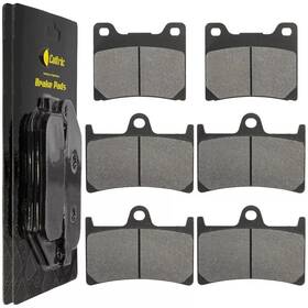 Mp153aa2035 Caltric Front Rear Brake Pads For Yamaha Yzf6 Yzf6r Yzf600 Yzf600r 1999-2007