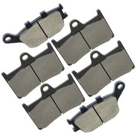 Mp153aa2039 Caltric Front Rear Brake Pads For Yamaha R1 Yzfr1 Yzf-r1 2004 2005 2006