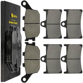 Caltric Mp153aa2061 Front And Rear Brake Pads For Yamaha R1 Yzf-r1 1000 2004 2005 2006