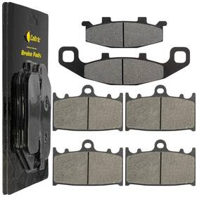 Mp154aa2007 Caltric Front And Rear Brake Pads For Kawasaki Zzr600zx 1990 1991 1992
