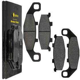 Mp154aa2032 Caltric Front And Rear Brake Pads For Kawasaki Ex250 Ninja 250r 1987-2007