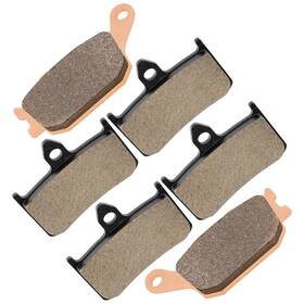 Mp155aa2007 Caltric Front And Rear Brake Pads For Honda Vtr1000f Superhawk 1000f 1998-2005