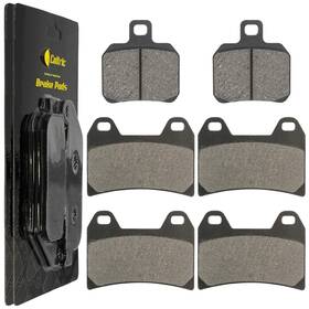 Mp157aa2012 Caltric Front Rear Brake Pads For Aprilia Sl1000 Sl 1000 Falco 2000-2003 Mp157aa2012 Caltric Front Rear Brake Pads For Aprilia Sl1000 Sl 1000 Falco 2000-2003