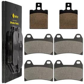 Mp157aa2019 Caltric Front Rear Brake Pads For Ducati St2 Sport Touring 1998 / 998 2002-2003