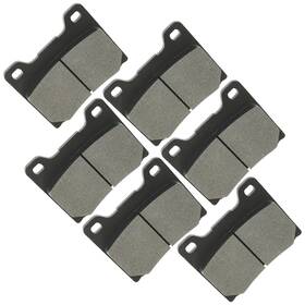 Mp159aa2032 Caltric Front Rear Brake Pads For Yamaha Vmx1200 V-max 1200 1985-1992