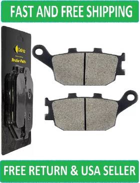 Mp161aa1009 Caltric New Rear Brake Pads For Yamaha R6 Yzfr6 Yzf-r6 With Flames 2008