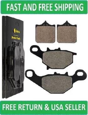 Mp168aa2004 Caltric Front And Rear Brake Pads For Suzuki Rm85 Rm85l 2002 2003 2004