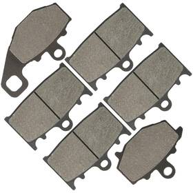 Mp171aa2004 Caltric Brake Pads For Kawasaki Zx600 Ninja Zx-6r 1995 1996 1997 Front Rear