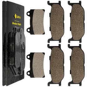 Mp179aa2024 Caltric Front Rear Brake Pads For Yamaha Xv1600 Road Star 1600 Silverado 1999-2003
