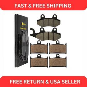 Mp185aa2017 Caltric Brake Pads For Triumph 955 Sprint St 1999-2010 Front Rear Motorcycle