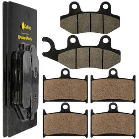 Mp185aa2020 Caltric Brake Pads For Triumph 955 Speed Triple 1999-2004 Front Rear Motorcycle