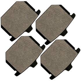 Caltric Mp186aa2003 Brake Pads For Honda Gl1000 Goldwing Limited 1976 Front Motorcycle