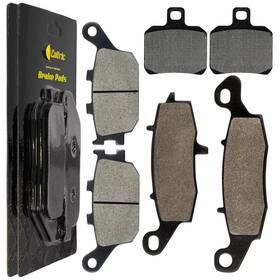 Mp187aa2027 Caltric Brake Pads For Suzuki Sv650 Sv650a Sv650s Sv650sa 2003-2008 Front Rear