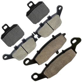 Mp187aa2028 Caltric Front Rear Brake Pads For Suzuki Dl650 Dl 650 Dl650a V-strom 2004-2016