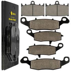 Mp187aa2030 Caltric Front Rear Brake Pads For Suzuki Vl1500 Vl 1500 Intruder 2002-2004