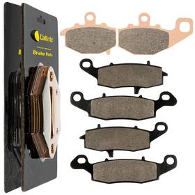 Mp187aa2056 Caltric Front And Rear Brake Pads For Kawasaki Kle650 Versys 650 Abs 2007-2014