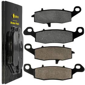 Mp187aa2066 Caltric Front And Rear Brake Pads For Kawasaki Vulcan 1500 Vn1500 Classic 2006-2008