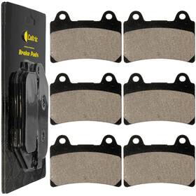Mp190aa2009 Caltric Front Rear Brake Pads For Yamaha Xvz1300 Royal Star 1300 Tour Classic 1996-2000