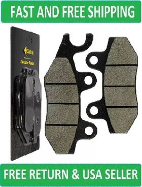 Mp196aa1005 Caltric Rear Brake Pads For Triumph Speed Triple 1997-2007 / Thruxton 2004-2016