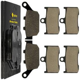 Mp284 Caltric Mp202 Front And Rear Brake Pads For Kawasaki Z900 Z 900 Abs Zr900 2017-2024
