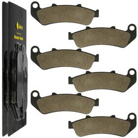 Mp207aa2002 Caltric Brake Pads For Honda Cbr1000 Cbr1000f 1993 1994 1995 1996 Front Rear