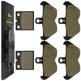 Mp210aa2005 Caltric Front And Rear Brake Pads For Bmw K1100lt K1100 Lt 1100 Abs 1994 1995 1997