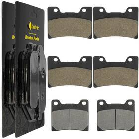 Mp220aa2007 Caltric Front Rear Brake Pads For Yamaha Vmx1200 V-max 1200 1993-2007 Mp220aa2007 Caltric Front Rear Brake Pads For Yamaha Vmx1200 V-max 1200 1993-2007