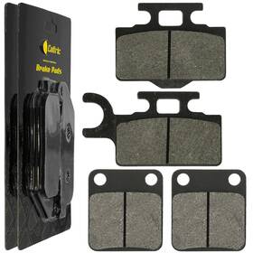 Mp223aa2002 Caltric Front And Rear Brake Pads For Kawasaki Kl110 Ksr110 2003-2015