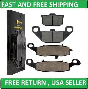 Mp224aa2003 Caltric Front And Rear Brake Pads For Kawasaki Vn1500 Vulcan 1500 Classic 1996-2000