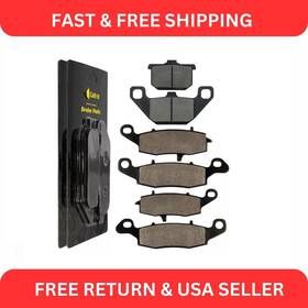 Mp224aa2004 Caltric Front And Rear Brake Pads For Kawasaki Vn1500 Vulcan 1500 Nomad Fi 1999 2000