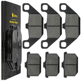 Mp224aa2021 Caltric Front And Rear Brake Pads For Kawasaki Zg1200 Voyager Xii1200 1986-2003