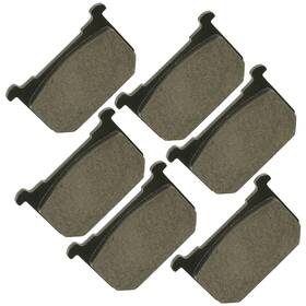 Mp225aa2008 Caltric Front And Rear Brake Pads For Kawasaki Kz750 Gpz750 Ltd Std Shaft Spectre Sports