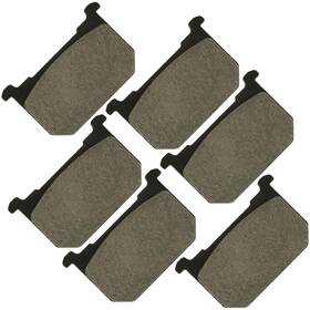 Mp225aa2010 Caltric Front And Rear Brake Pads For Kawasaki Kz1000 Police 1000 1982-2001