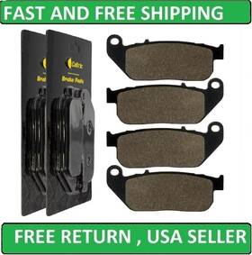 Mp227aa2003 Caltric Front Brake Pads For Honda Gl1500a Goldwing 1500 Aspencade 1991-2000