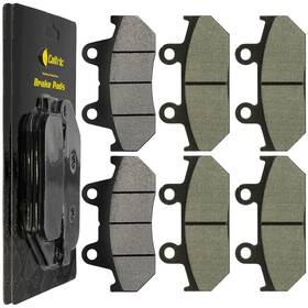 Mp227aa2006 Caltric Front And Rear Brake Pads For Honda Gl1500 Goldwing 1988 1989 1990