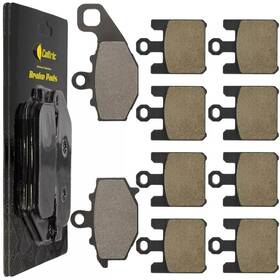 Mp228aa2009 Caltric Front And Rear Brake Pads For Kawasaki Zx6r Zx-6r Ninja Zx636 2003 2004 2005 2006