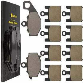 Mp228aa2011 Caltric Front And Rear Brake Pads For Kawasaki Zx10r Zx-10r Ninja Zx1000 2004 2005 06 2007