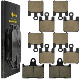 Mp228aa2013 Caltric Front And Rear Brake Pads For Suzuki Gsx-r1000 Gsxr1000 Gsx R1000 2003