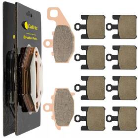 Mp228aa2015 Caltric Front And Rear Brake Pads For Kawasaki Zx1000 Ninja Zx-10r 2004-2007