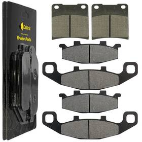 Mp231aa2001 Caltric Front And Rear Brake Pads For Suzuki Gsx1100 Gsx1100g 1991 1992 1993