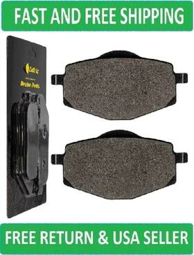 Mp235aa1008 Caltric Front Brake Pads For Yamaha Yj125 Vino 125 2004 2005 2006 2007 2008 2009