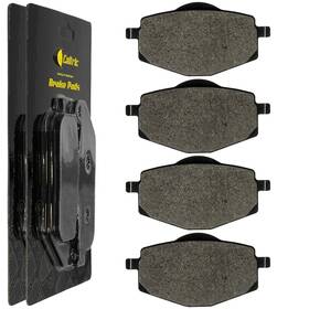 Mp235aa2001 Caltric Front And Rear Brake Pads For Yamaha Dt200r 1988 1989 1990 1991 1992 1993 94 1995
