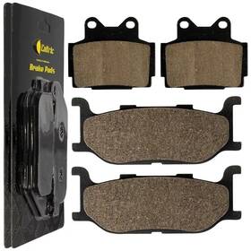 Mp237aa2001 Caltric Front And Rear Brake Pads For Yamaha Xj600 Xj600s Diversion Seca Ii 1992-1998
