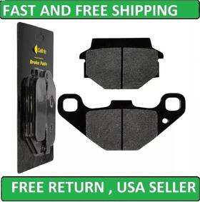 Mp241aa1002 Caltric New Rear Brake Pads For Kawasaki Kl650 Klr650 1987-2007 / 43082-1096 Oem