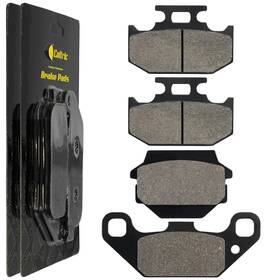 Mp241aa2001 Caltric Front And Rear Brake Pads For Kawasaki Kdx200 1988 1989 1990 1991 1992