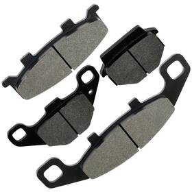 Mp241aa2002 Caltric Front And Rear Brake Pads For Kawasaki Ex500 Ninja 500 500r Ex500s 1994-2009